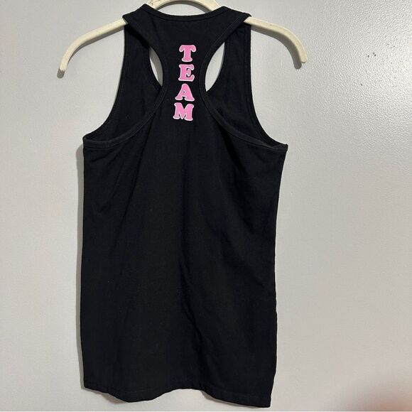 Boxercraft Team black tank top with built in bra size L - Picture 4 of 7